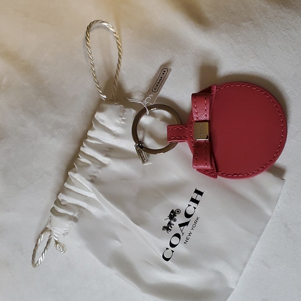 NWT Authentic Coach Keyring